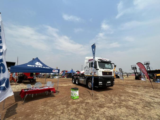 Promotional activities of South African distributor CFAO at POLOKWANE agricultural show 2023